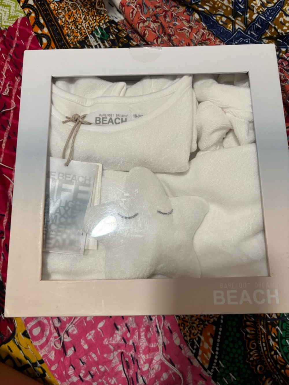 Barefoot Dreams Kids Matching Set in White